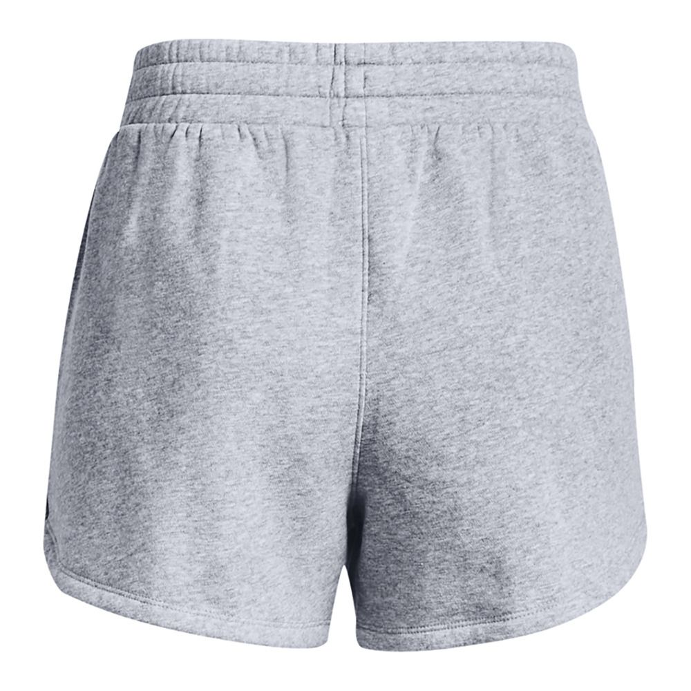 Under Armour UA RIVAL FLEECE - Short Femme steel medium heather/black