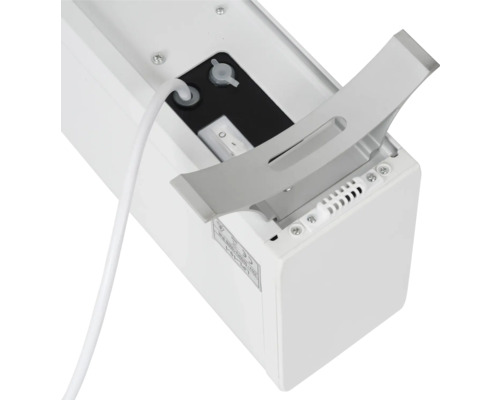 Convector EUROM Alutherm 145 x 21 cm 2500 W wit
