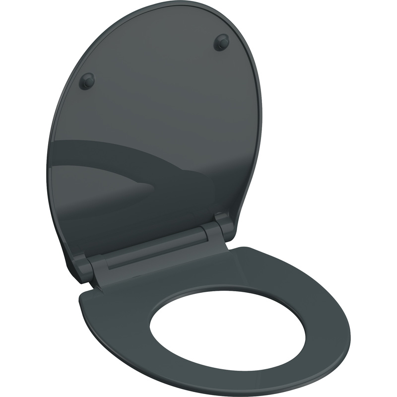 Schütte Duroplast wc-bril antraciet