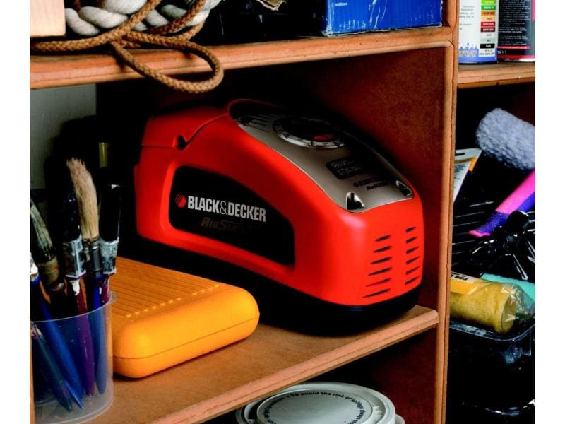 BLACK DECKER Luftkompressor ASI300 11 bar 12-V-Kompressor mit 160 PSI / 11 bar