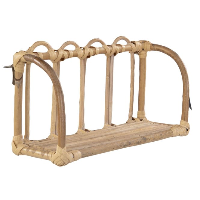 Regal mit 1 Boden - braun - ca. 29 x 12 x 17 cm