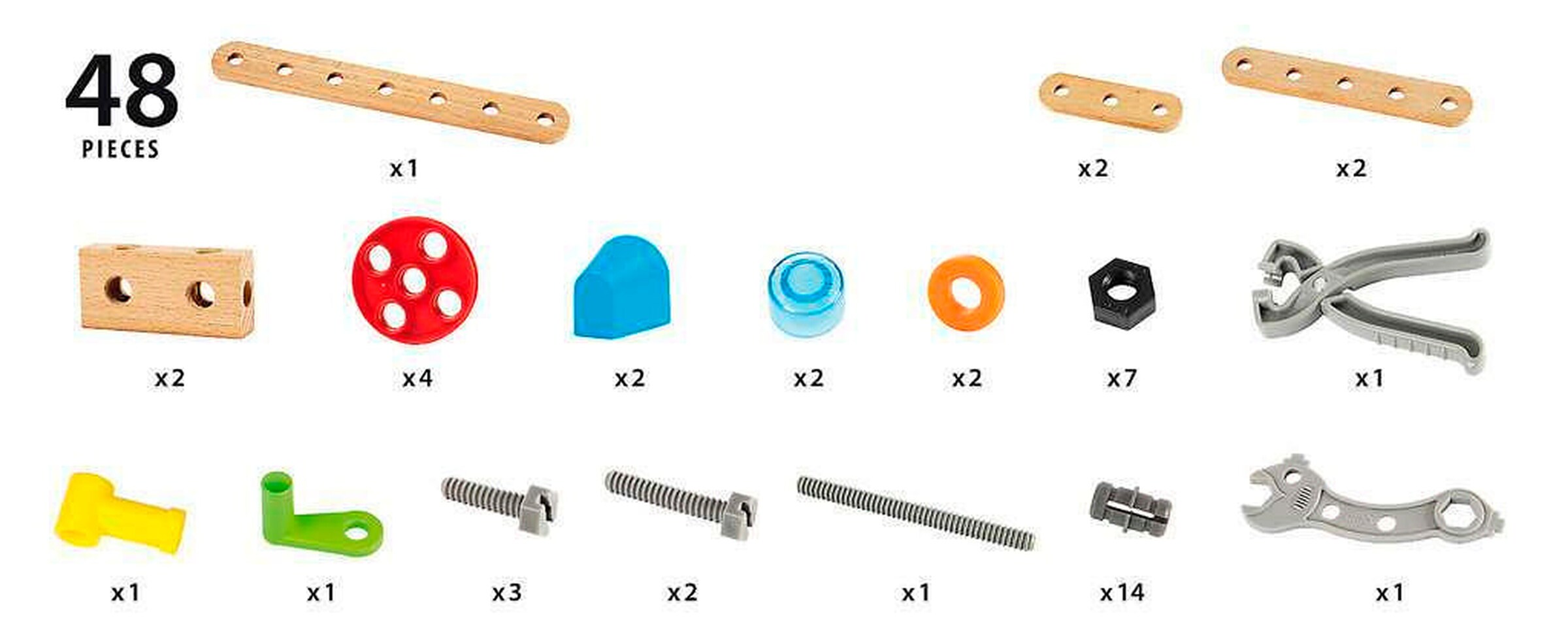 BRIO Builder Box, 49 Teile