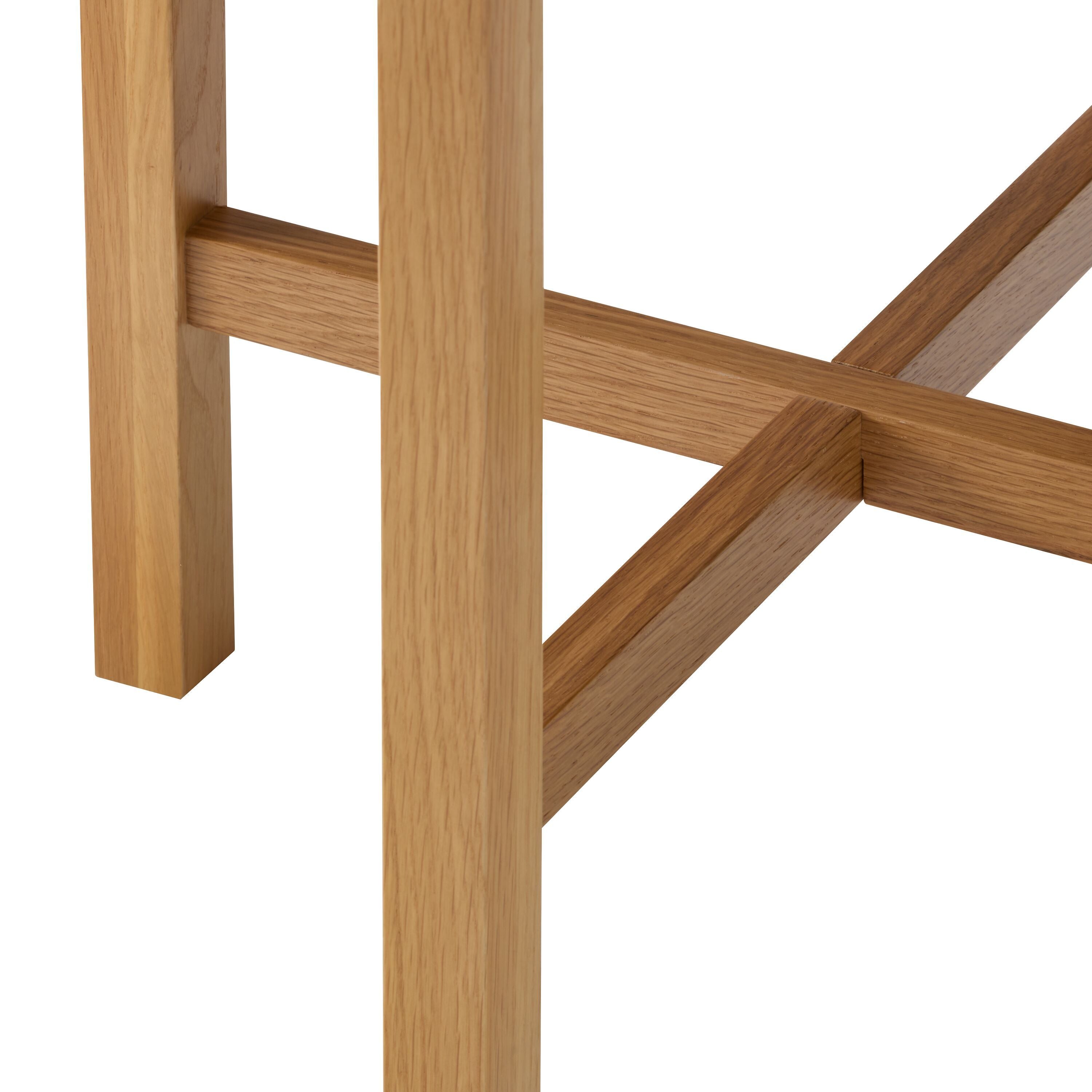 MEREDITH Beistelltisch - Eiche / B: 47.0 cm x T: 47.0 cm x H: 45.0 cm