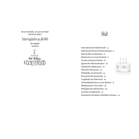 Hölker Verlag Der kl. Küchenfreund: Happy Cakeday to You!