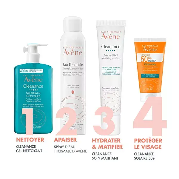Protetor solar Avène Cleanance FPS 50+ 50ml