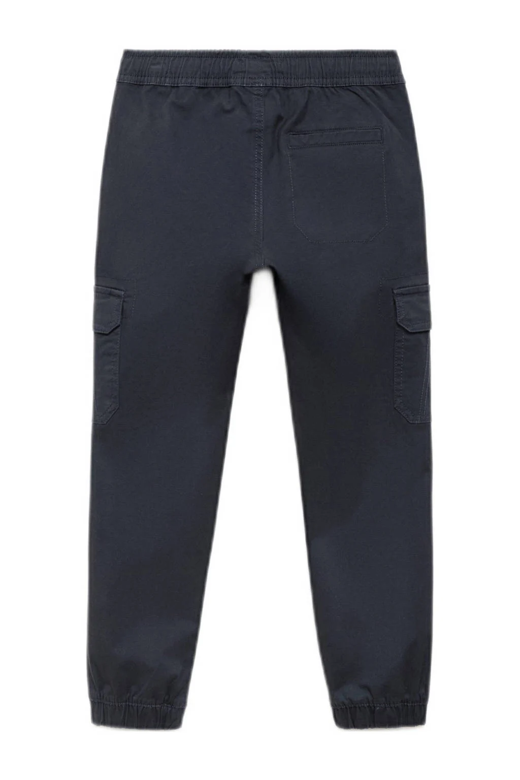 Mango Kids tapered cargo broek marine