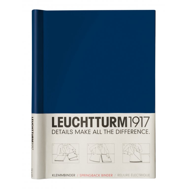 Leuchtturm Klemmbinder Notizbucheinband Hochformat