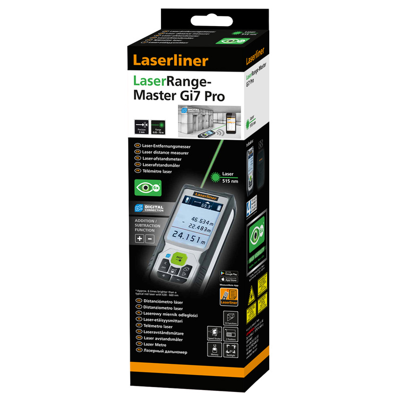 Laserliner LaserRange-Master Gi7 Pro Groen