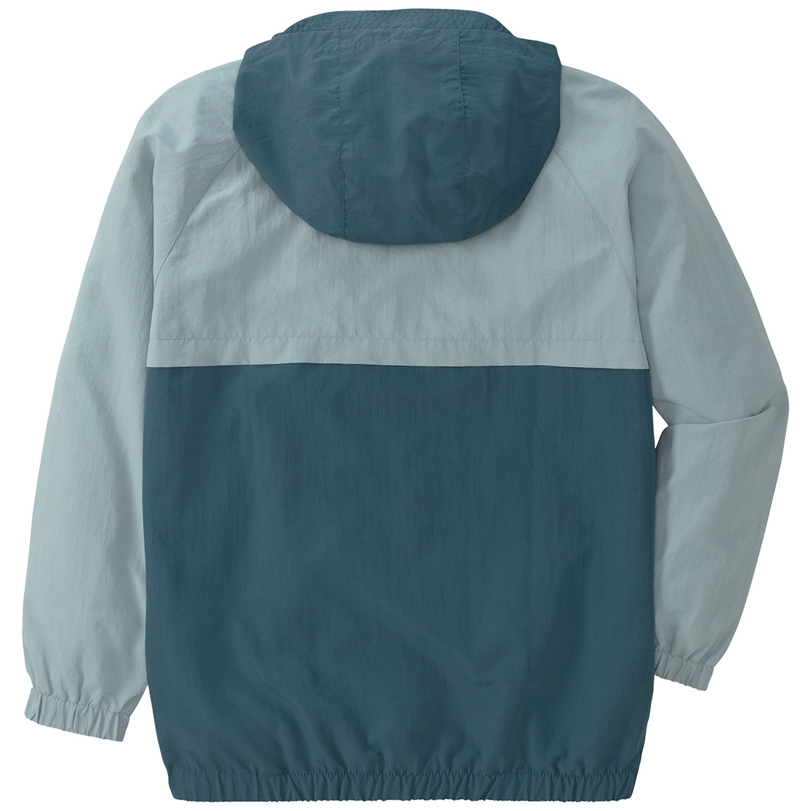 Jungen Jacke mit Farbteilern dunkelblau / hellblau