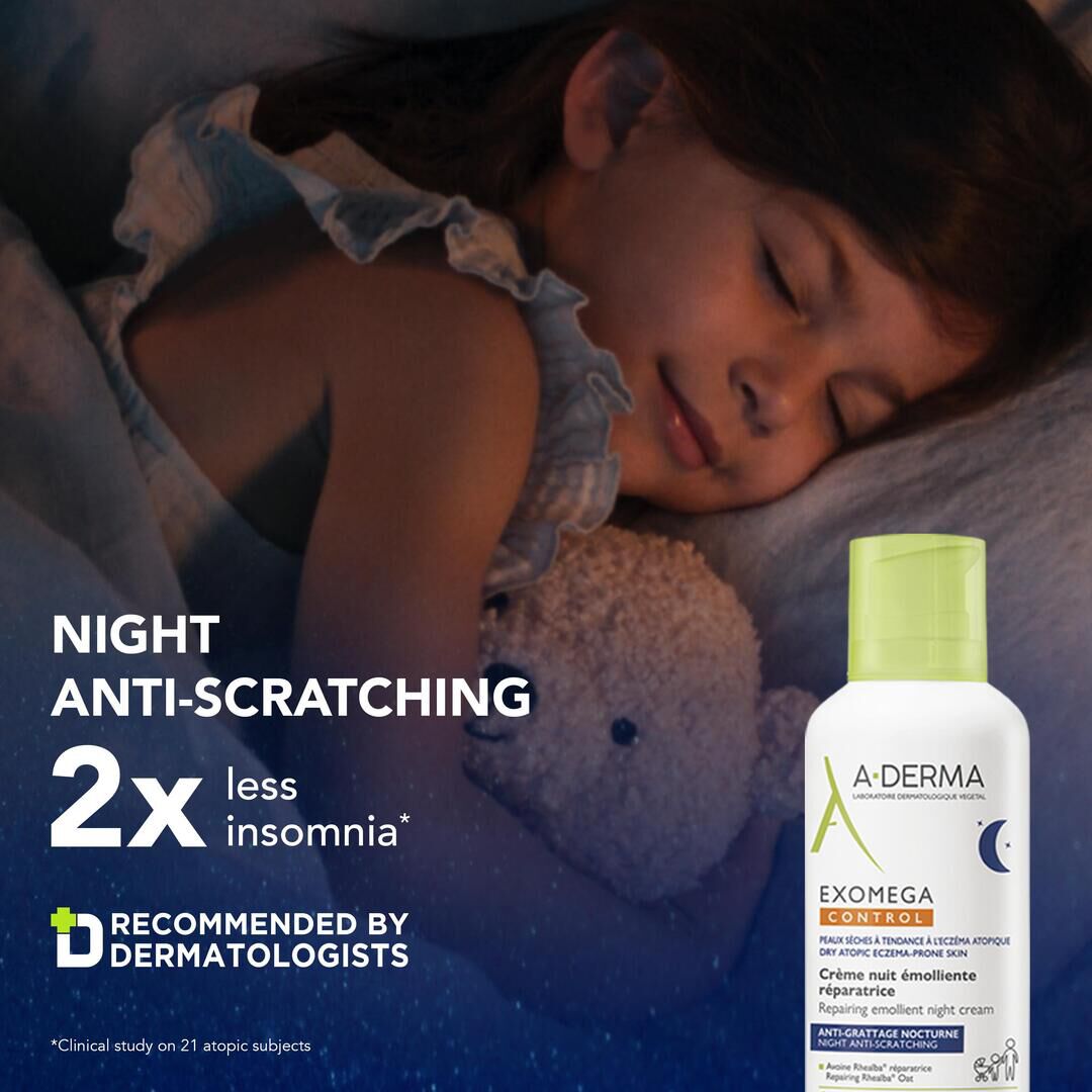 Exomega Control - Creme de Noite Emoliente - 400ml