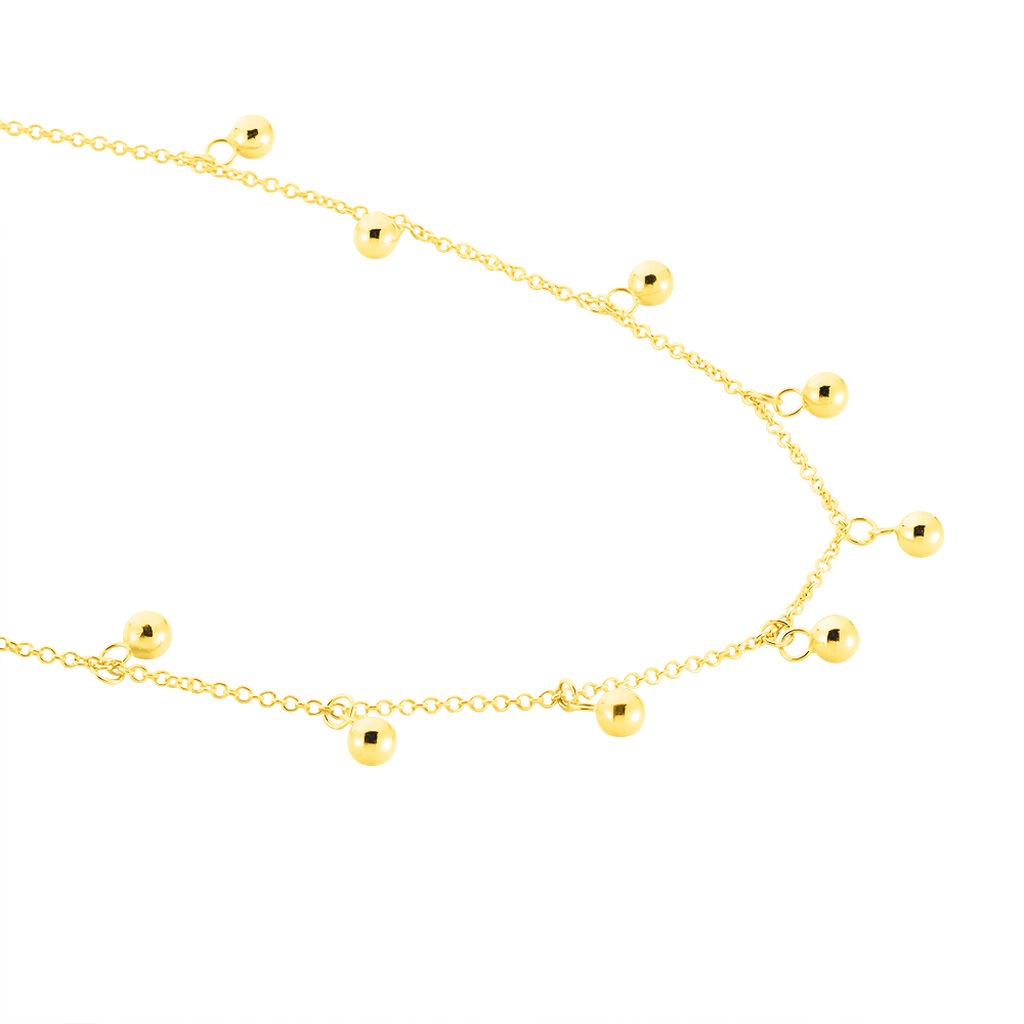 Collier Bethanie Or Jaune