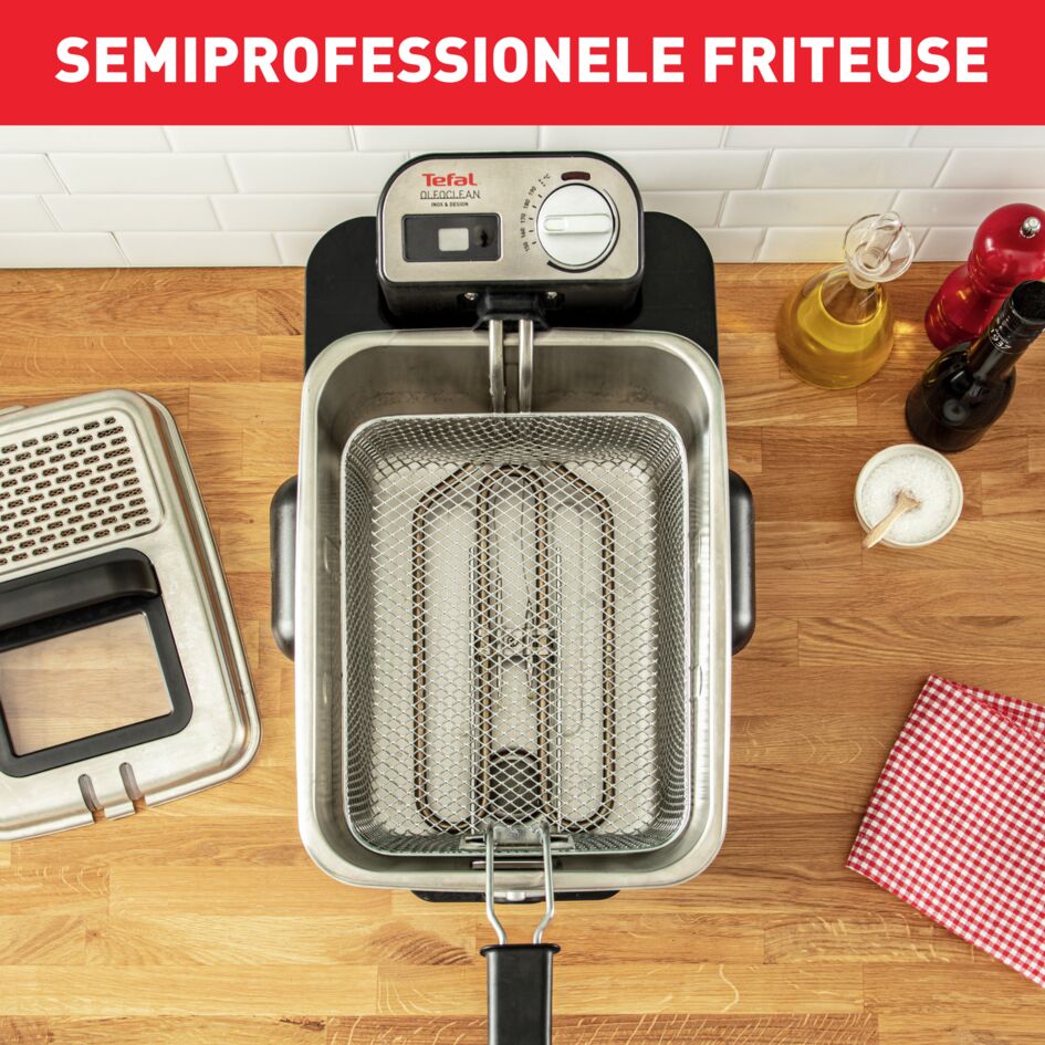 Oleoclean Pro 3,5L FR8040 friteuse - Beste uit de Test aug 2025