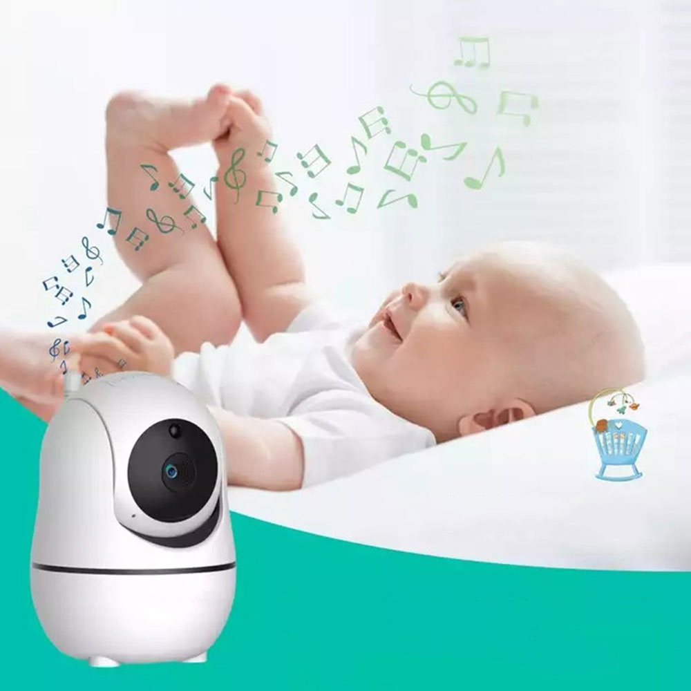 2in1 Schwenkbare Babyphone Kamera Digitaler Wireless 7