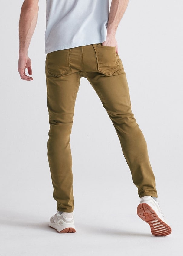 DU/ER No Sweat Pant Slim<br> Ser ut som en Chinos, men med komforten til en joggebukse!
