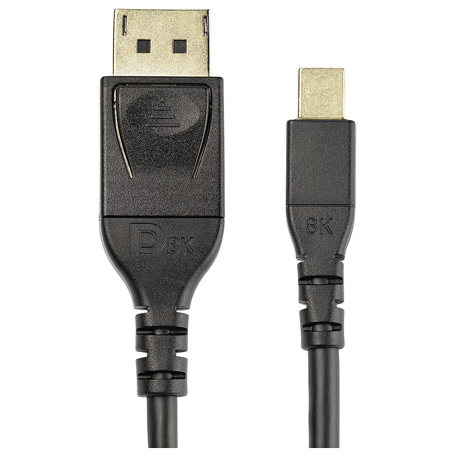 StarTech.com Câble Mini DisplayPort mâle / DisplayPort 1.4 mâle 8K 60Hz ou 4K 120Hz - 1 m