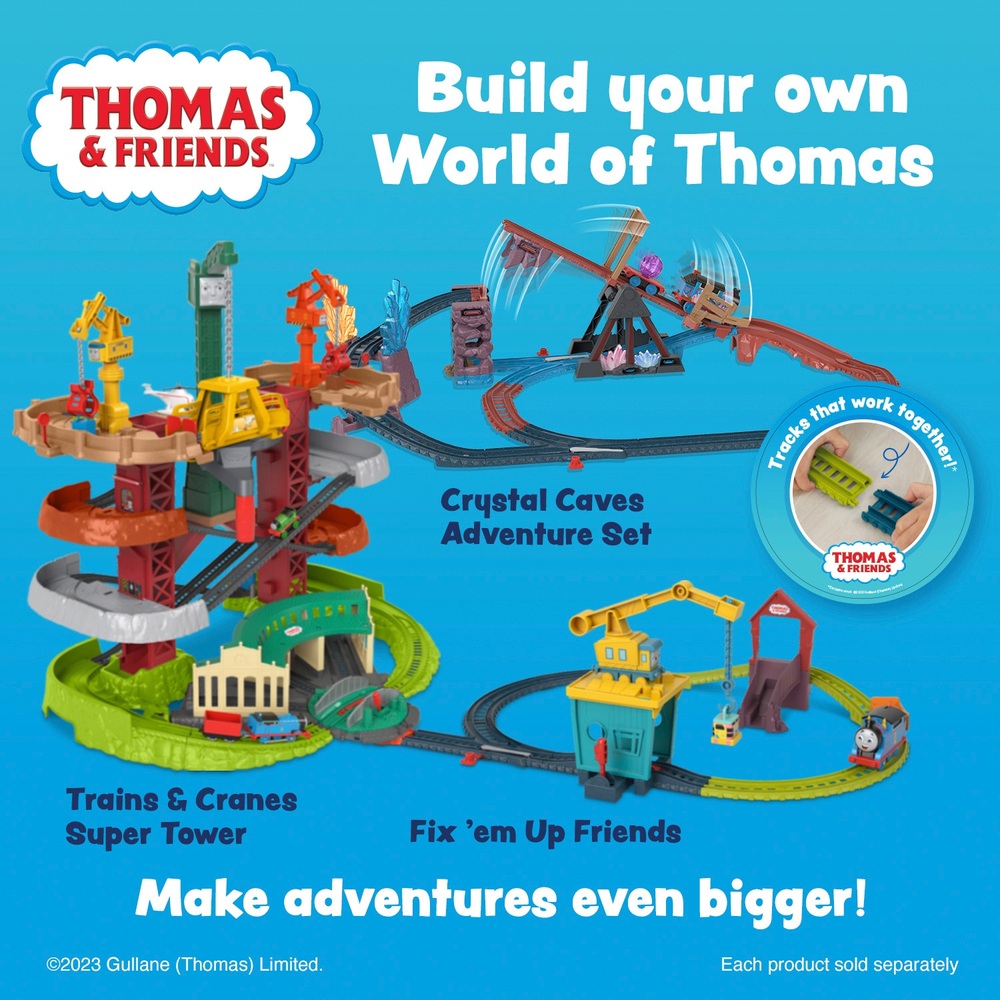 Thomas & Friends Fisher-Price Züge & Kräne Super Tower Schienenset