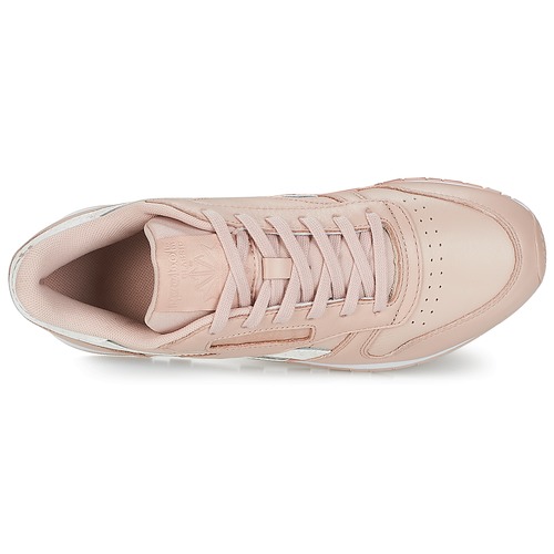 Reebok Classic - CLASSIC LEATHER - Rose / blanc
