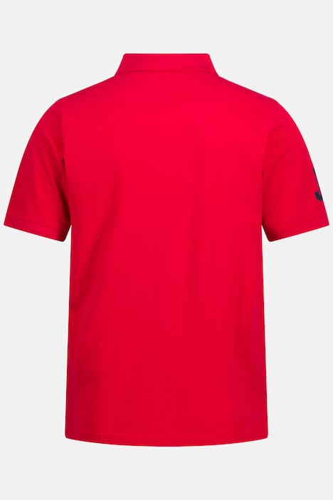 Poloshirt, Halbarm, Piqué, Ärmelbadge, bis 8 XL