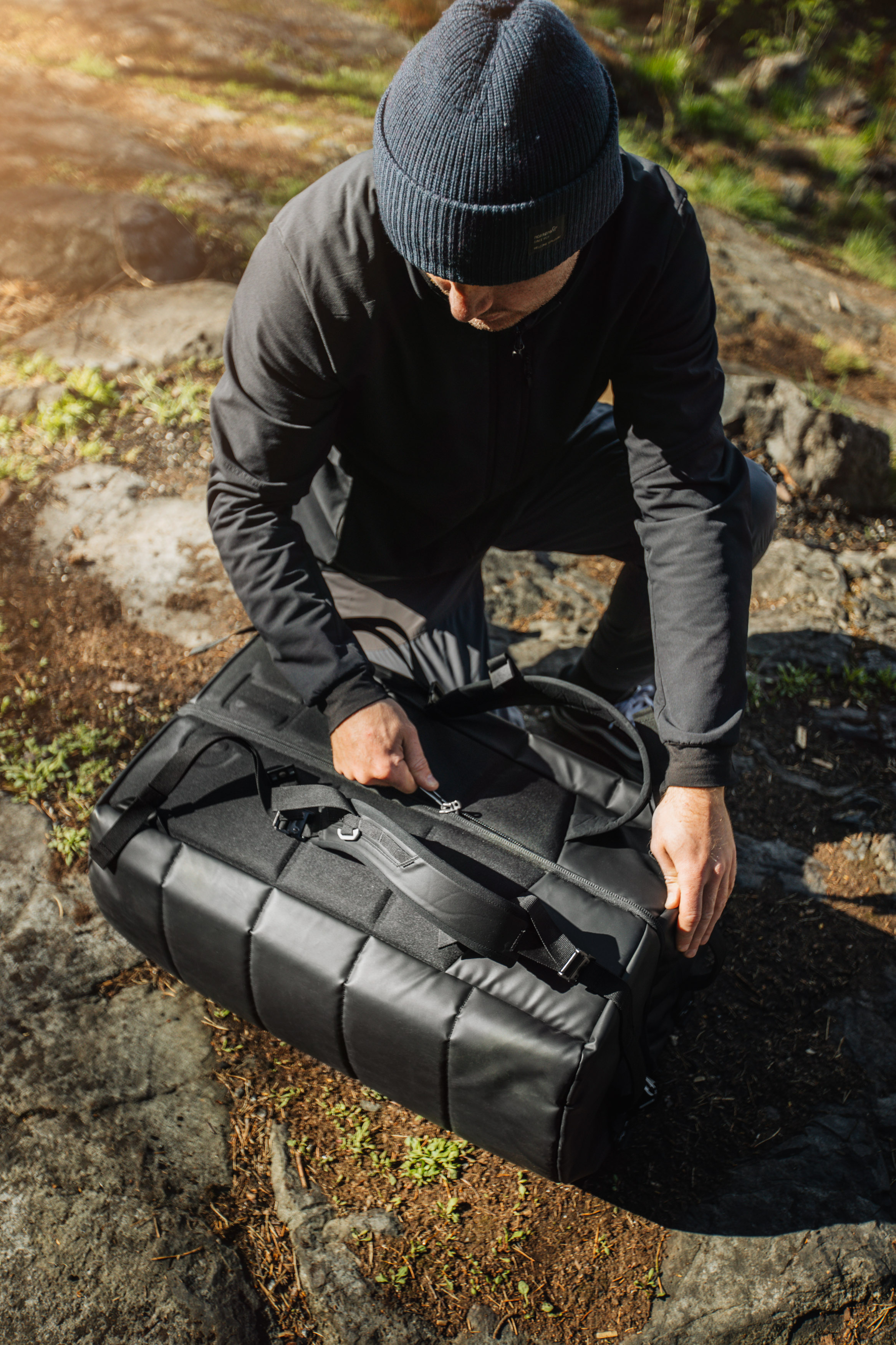 Roamer Split Duffel 50L C01/Black Out