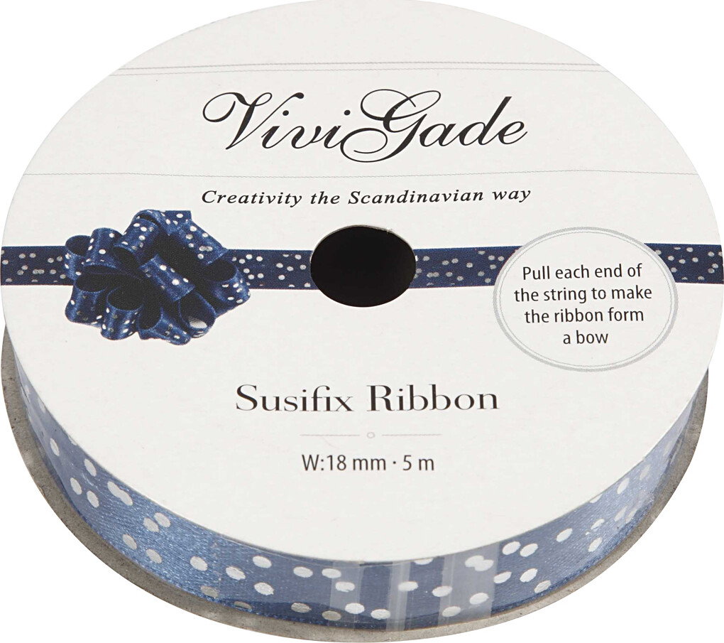 Susifixbånd - B 18 MM - Blå - 5 M