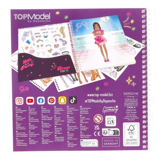 TOPModel - Dress Me Up Party Stickerbog