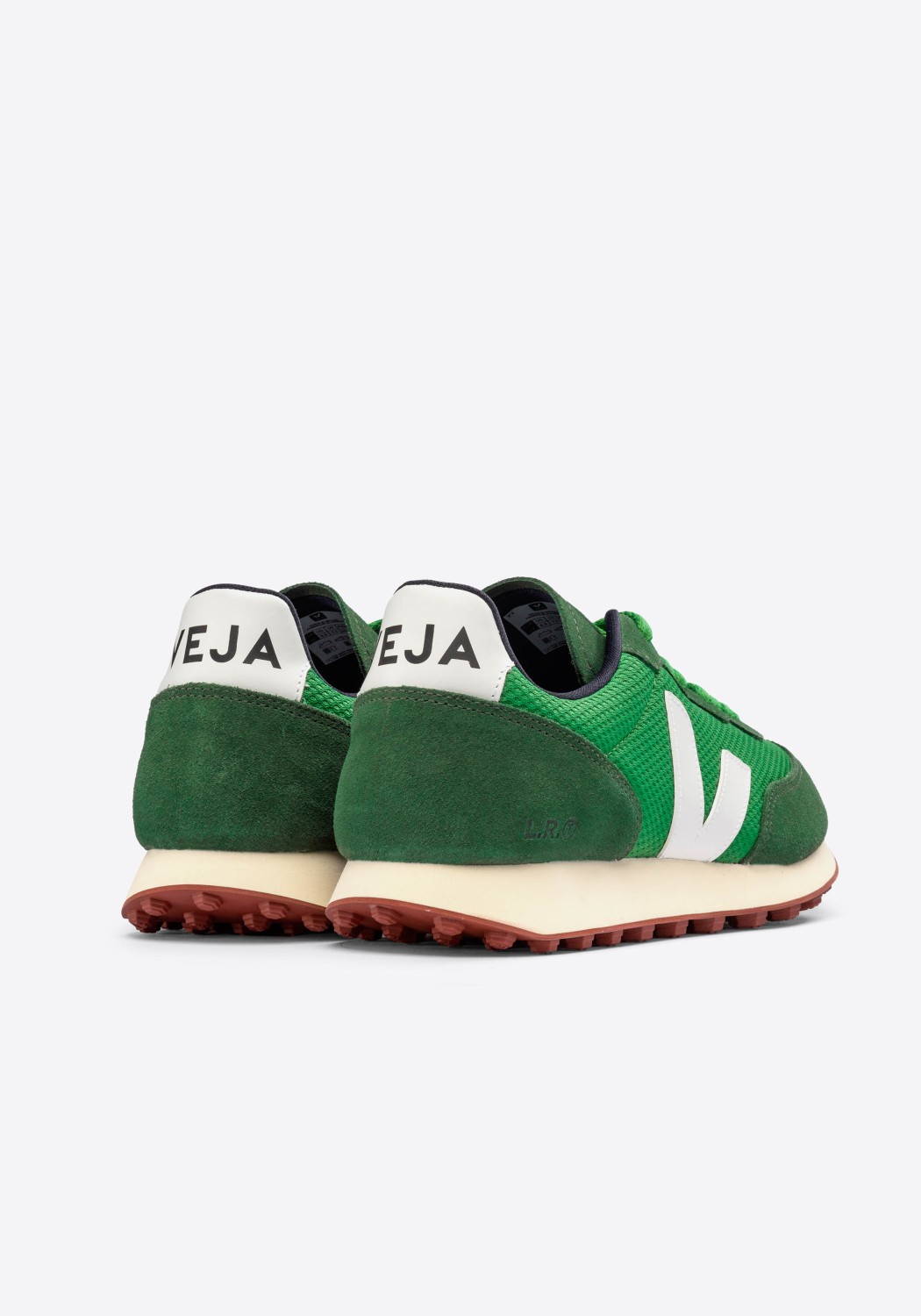Veja Sneaker Rio Branco Alveomesh Emeraude White