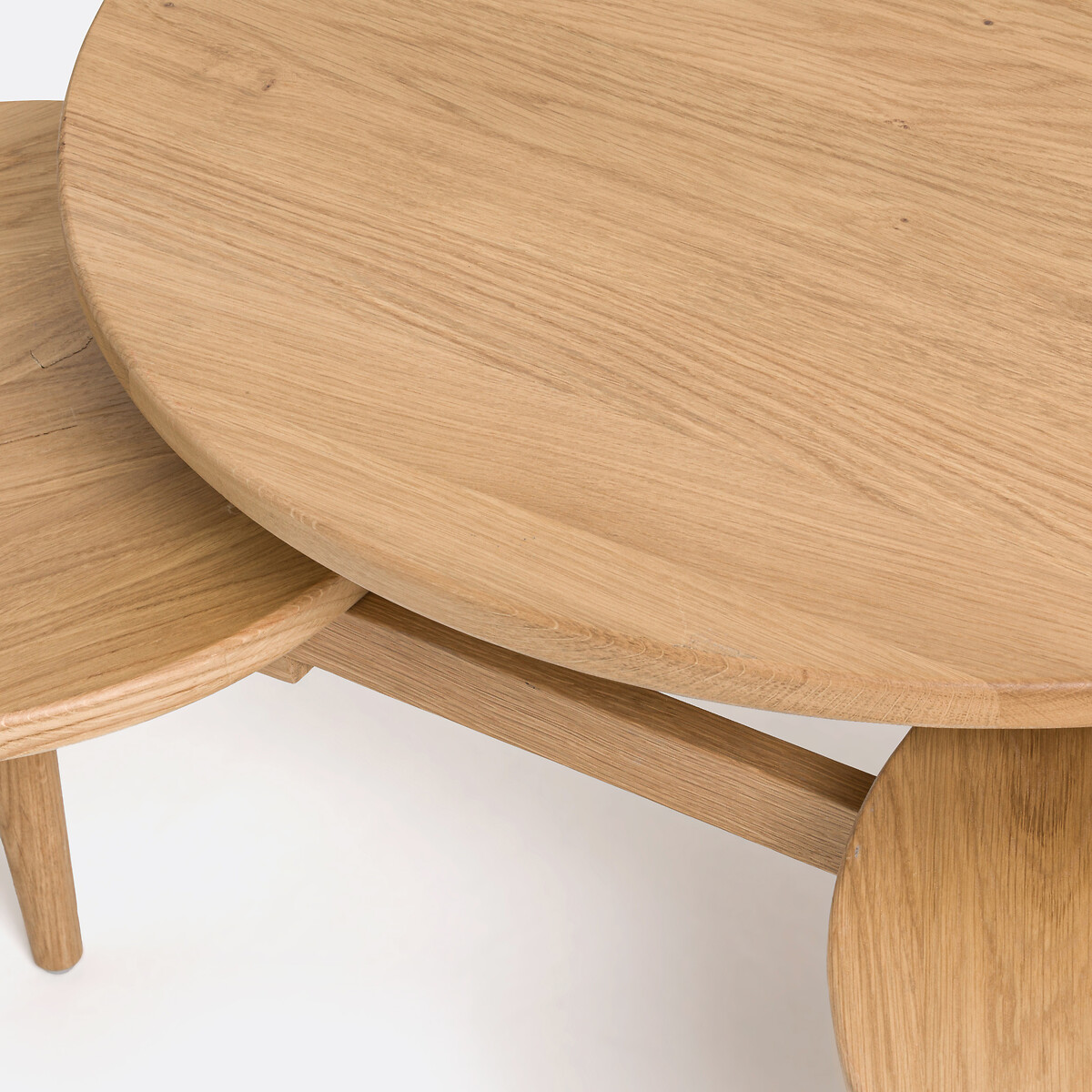 LA REDOUTE INTERIEURS<br>Mesa de centro com 3 tampos em carvalho, Ruben