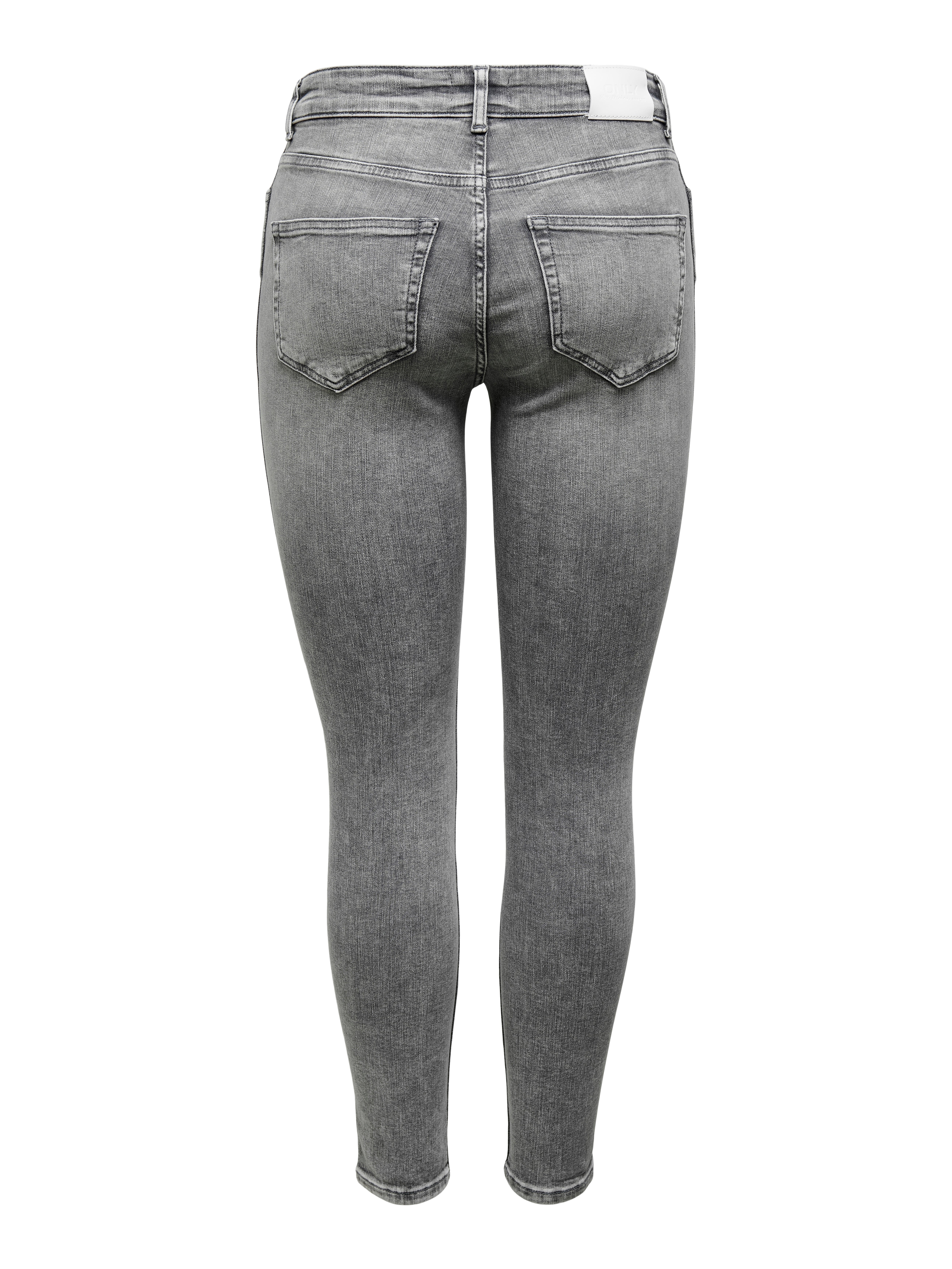 ONLBOBBY Mittlere Taille Skinny Fit Jeans Light Grey Denim