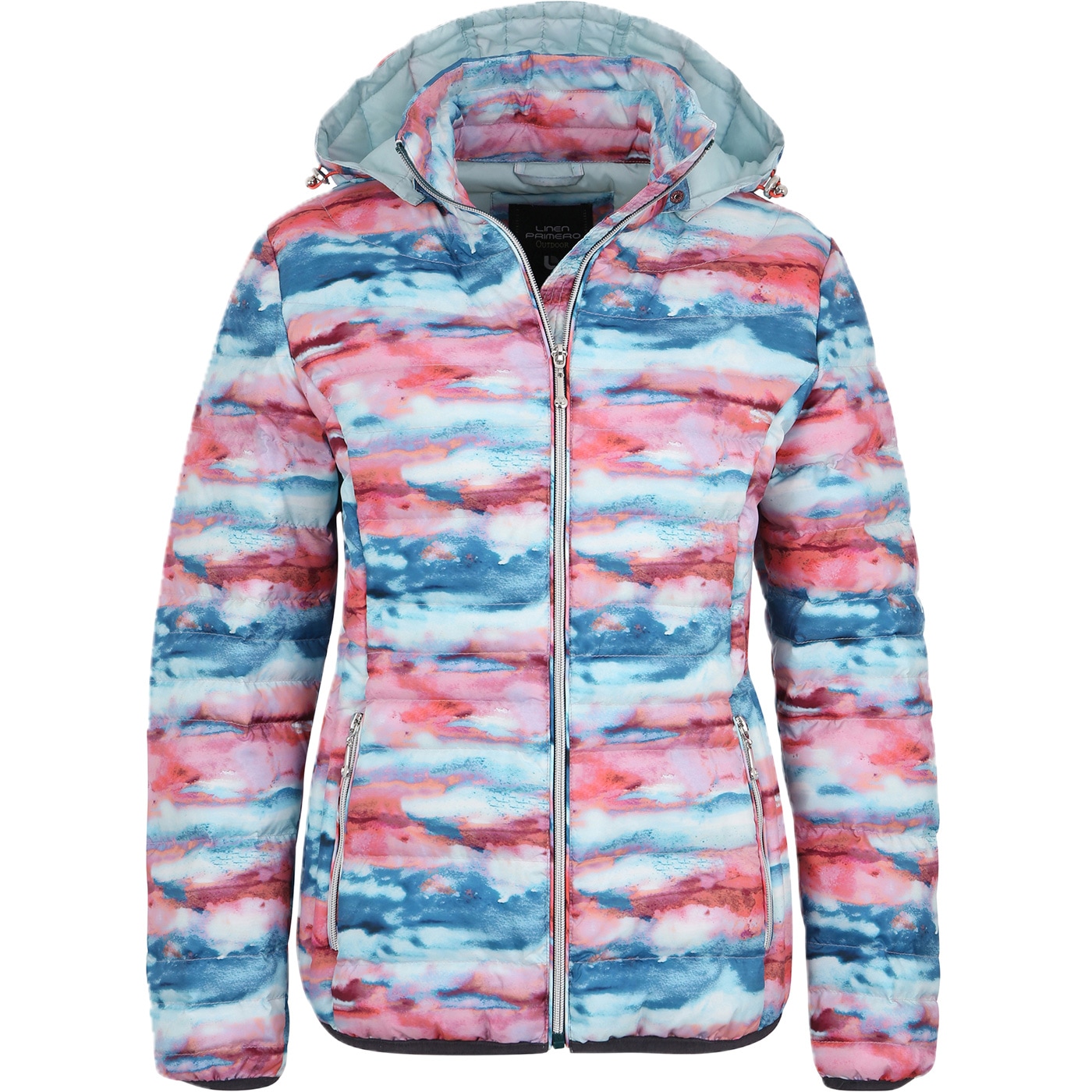 DEPROC Active Winterjacke »WILDCAT HILL Women« Steppjacke mit aussergewöhnlichem Design