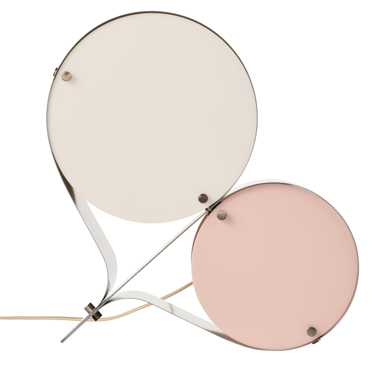 Gubi Coppia tafellamp Ivory & Blush