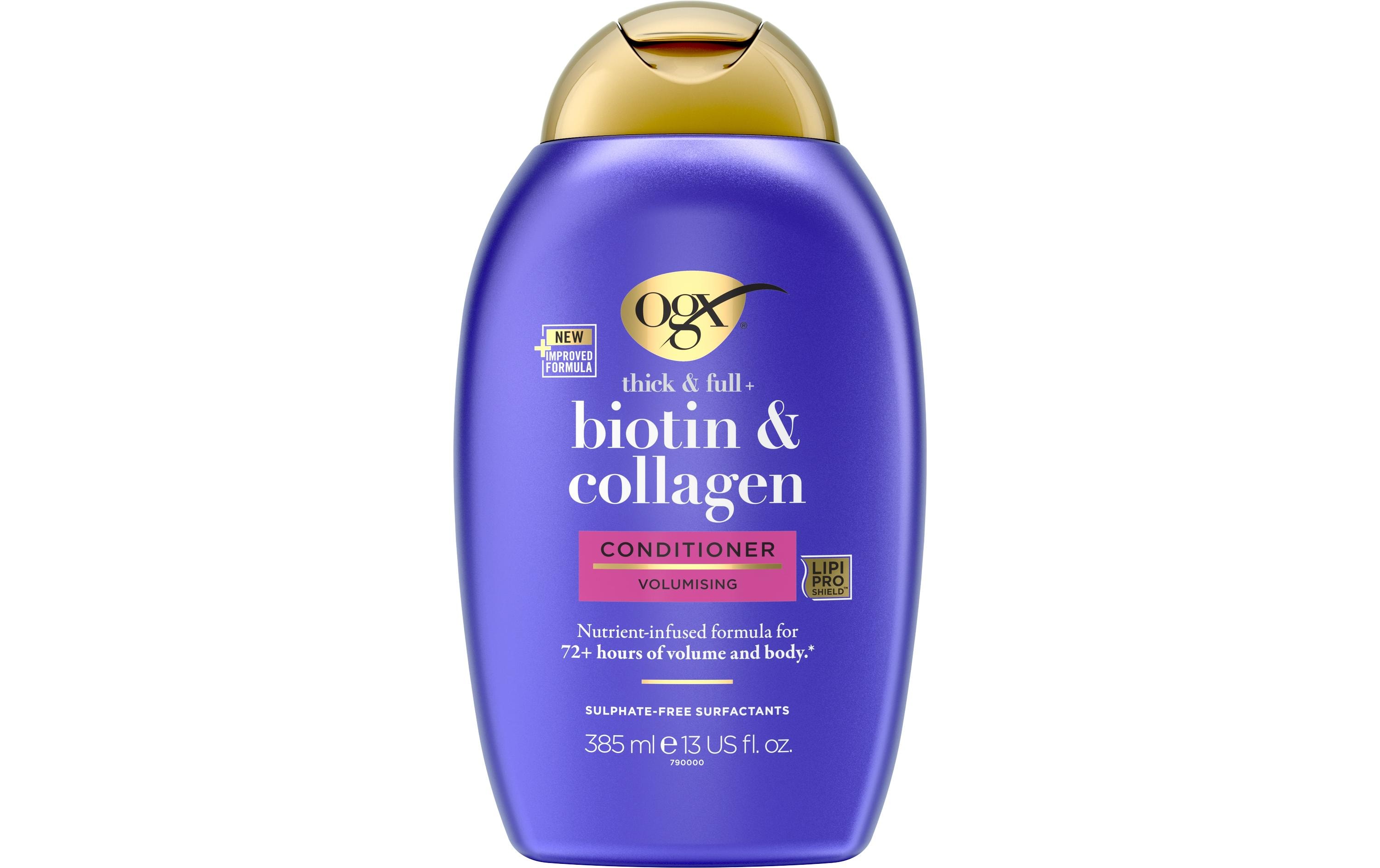 Haarspülung Biotin and Collagen 385 mlReichhaltiger Conditioner für feines und dünnes Haar