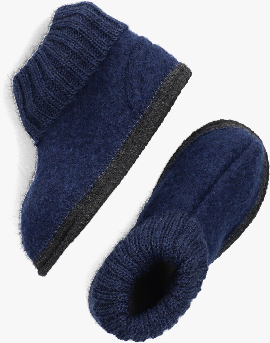 BERGSTEIN blauwe bergstein pantoffels cozy