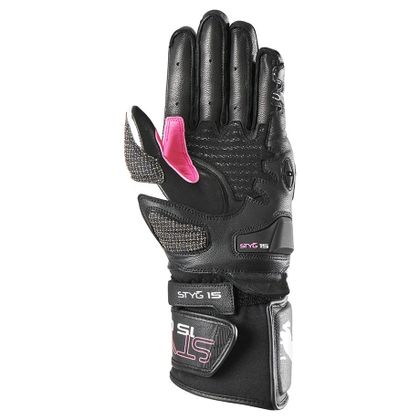 Gants Furygan STYG 15 LADY - Noir / Rose