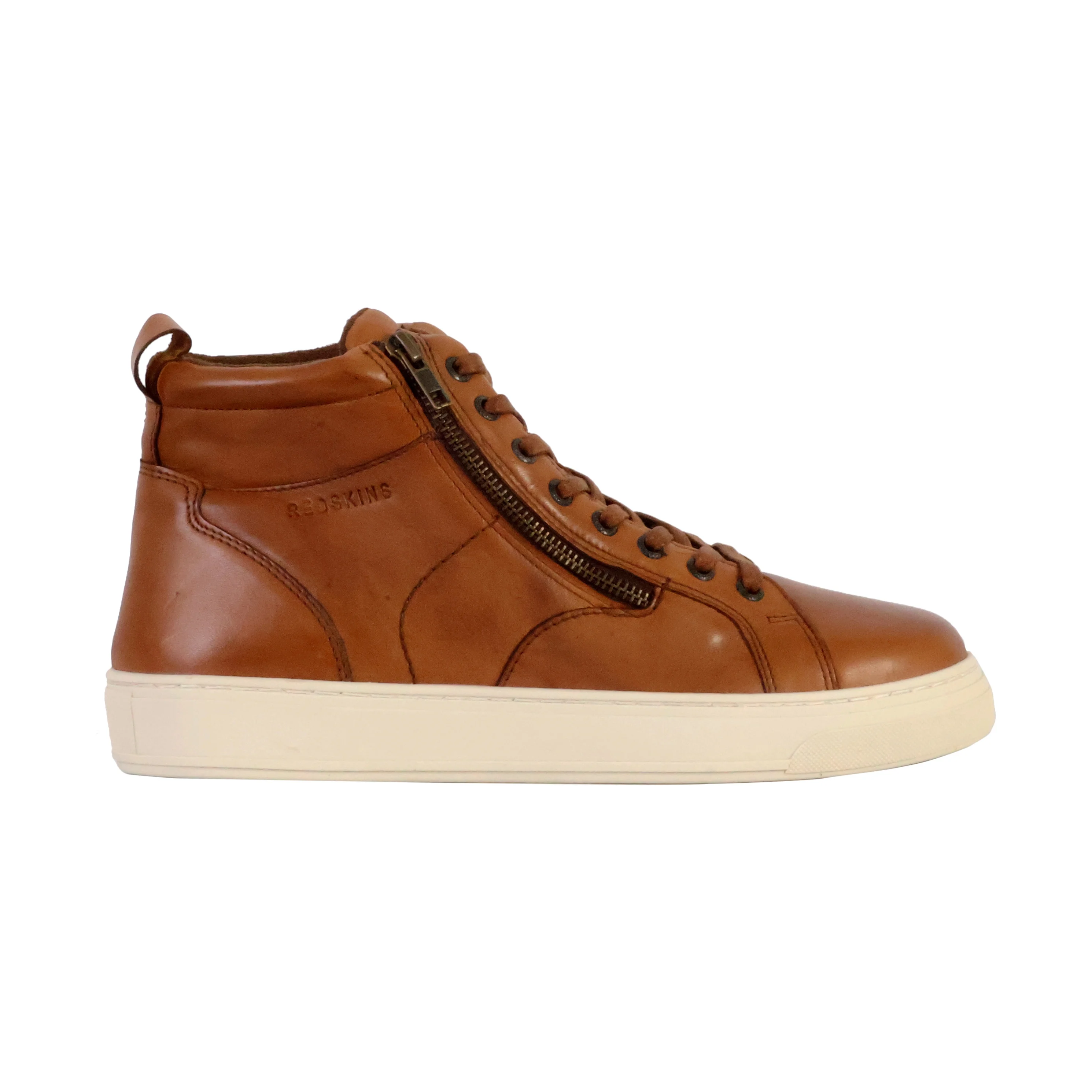 Basket montante cuirbille | Marron