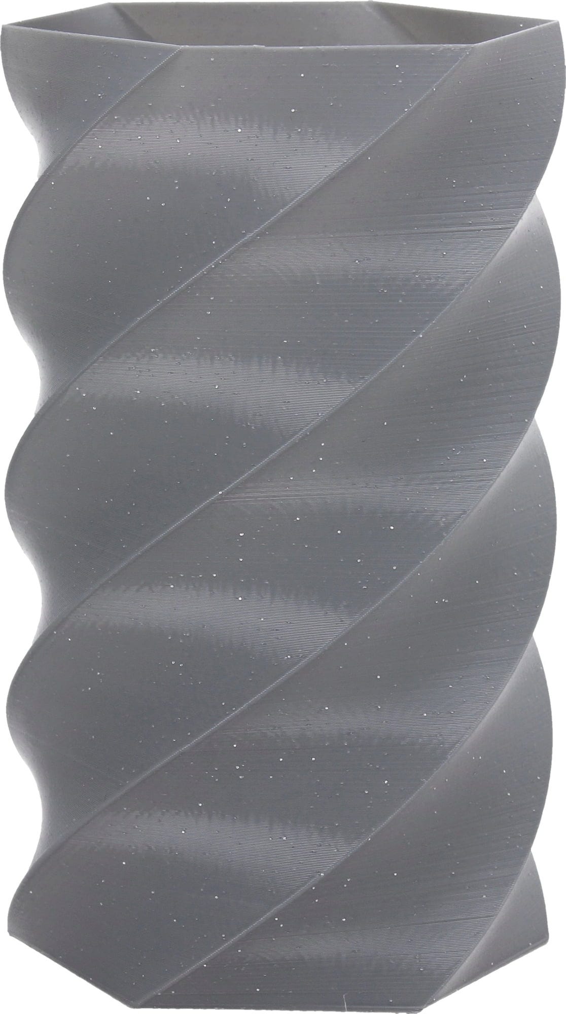 3DJAKE  ecoPLA Sparkling Grau, 1,75 mm / 1000 g    Allround-PLA Filament mit Glitzer