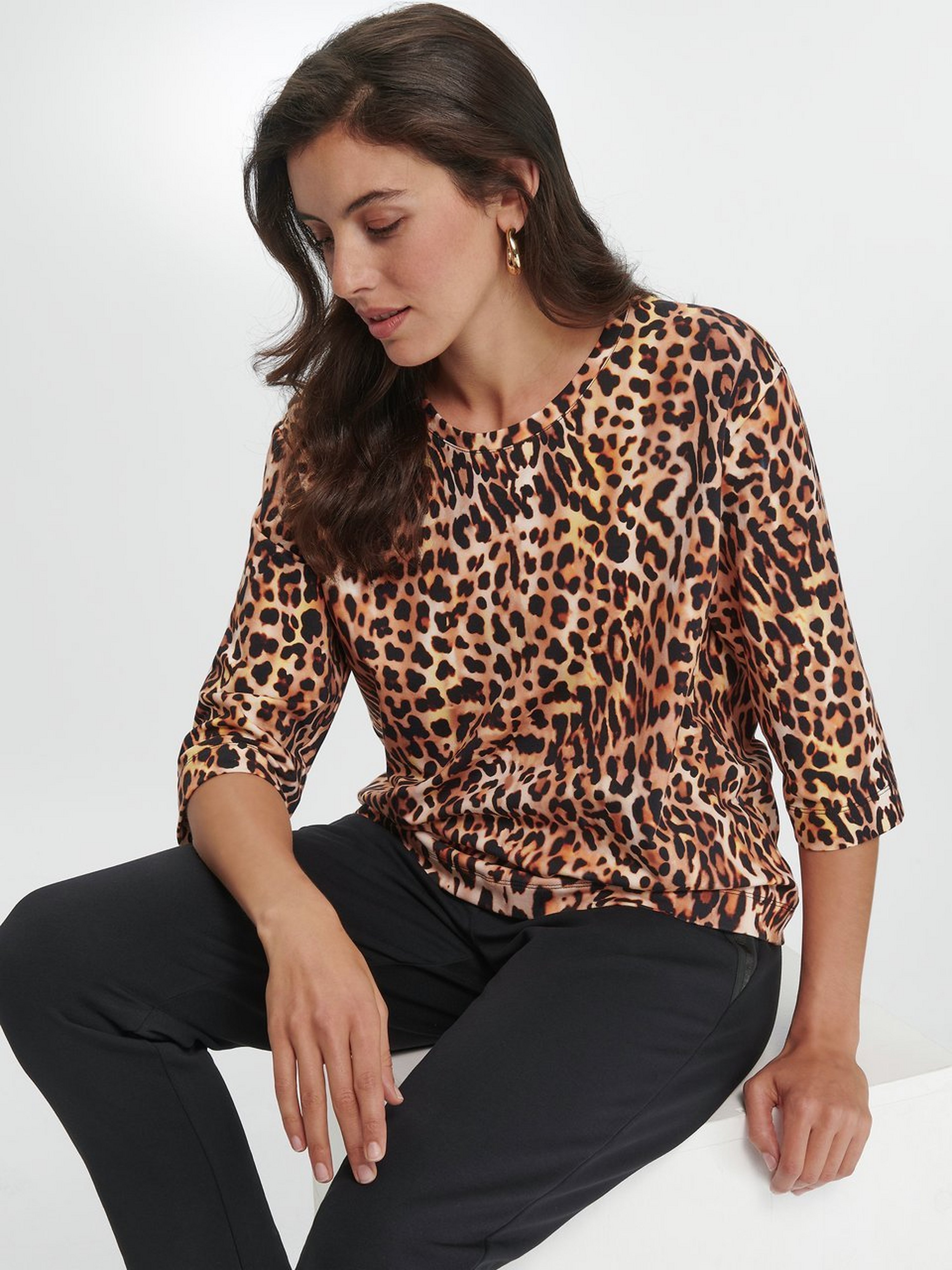 Sweatshirt mit 3/4-Arm