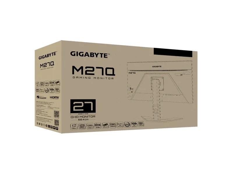 [OUTLET] - Gigabyte M27Q X - LED-skærm - 27