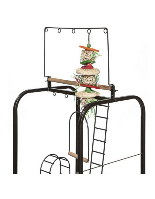 Keddoc Speelplaats Bird Stand - Vogelverblijven - 66.5x63.5x141 cm Antraciet