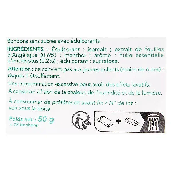Solens Bonbons Angélique Arctique 50g