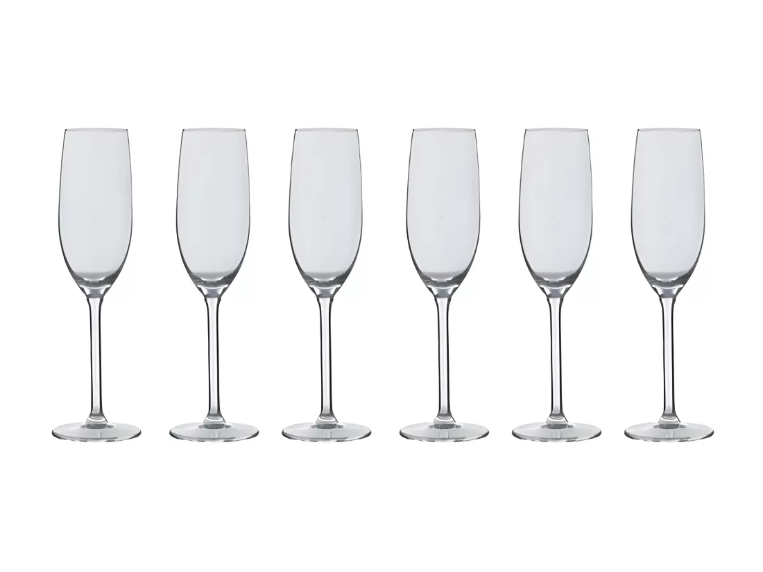 Lot de 6 Flûtes à Champagne 