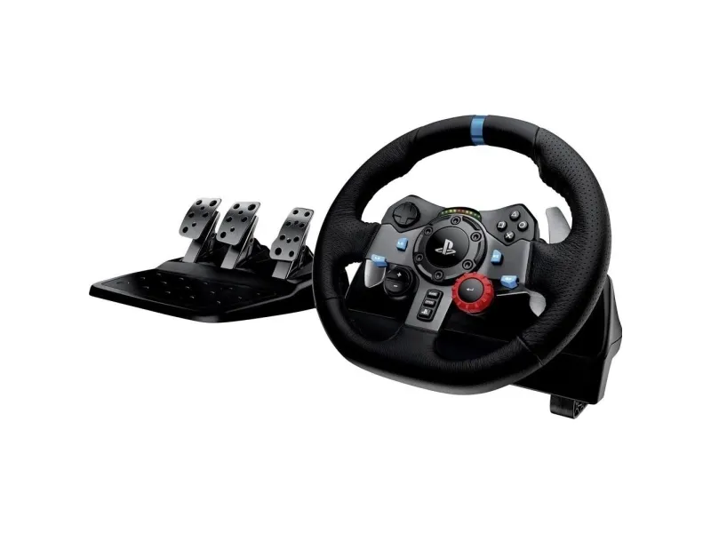 Logitech® | G29 Driving Force - Rat og pedalsæt - kabling - for; Sony PlayStation 3/4/5