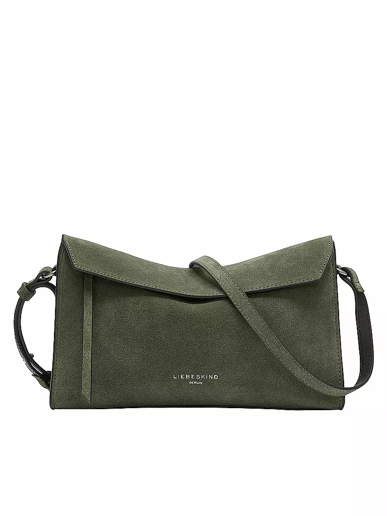 LIEBESKIND BERLIN Ledertasche - Umhängetasche LORASmall dunkelgrün
