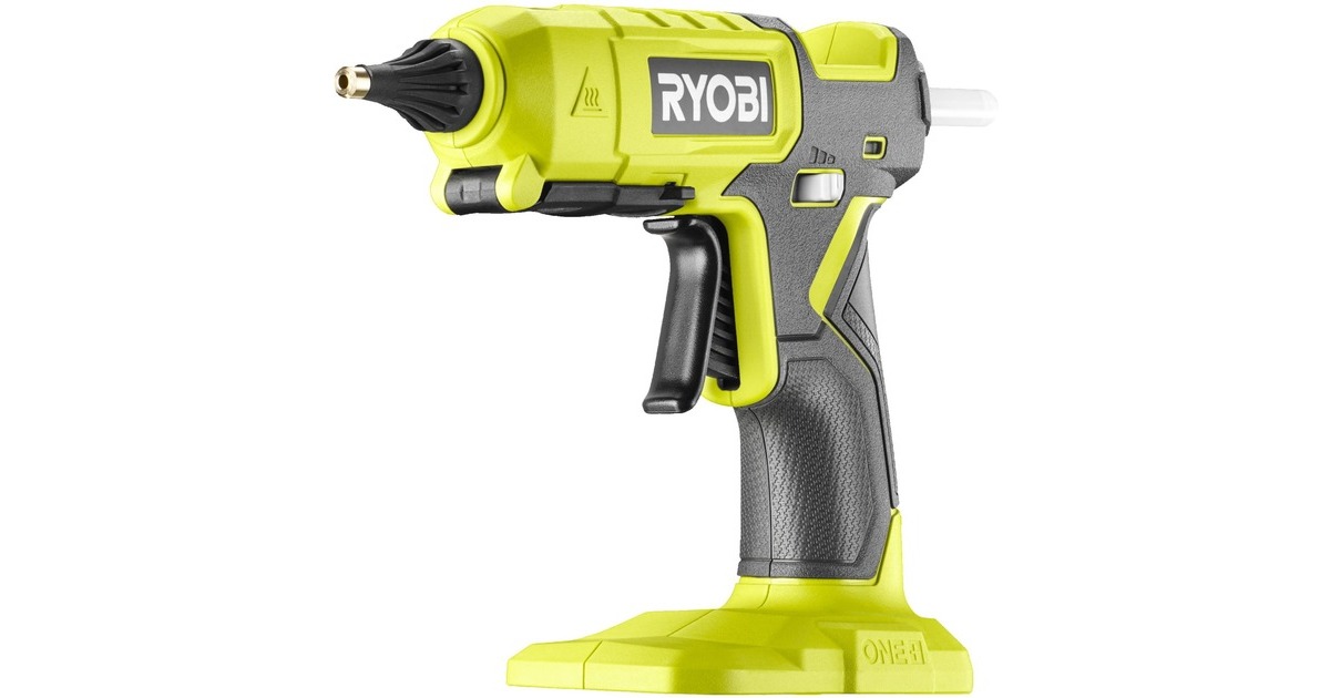 RyobiONE+ 18V accu Compacte lijmpistool RGLM18-0  (Groen/zwart, Accu en lader niet inbegrepen)