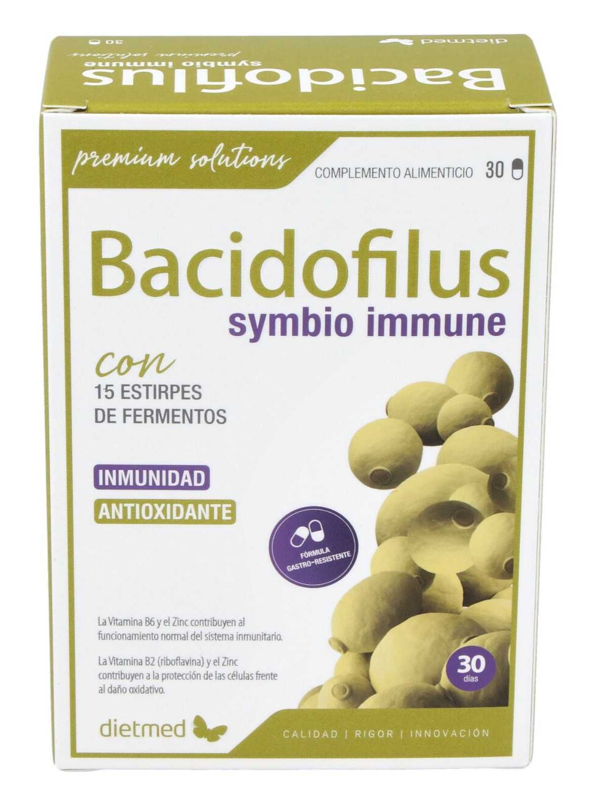 Dietmed Bacidofilus Symbio Immune 30 cápsulas