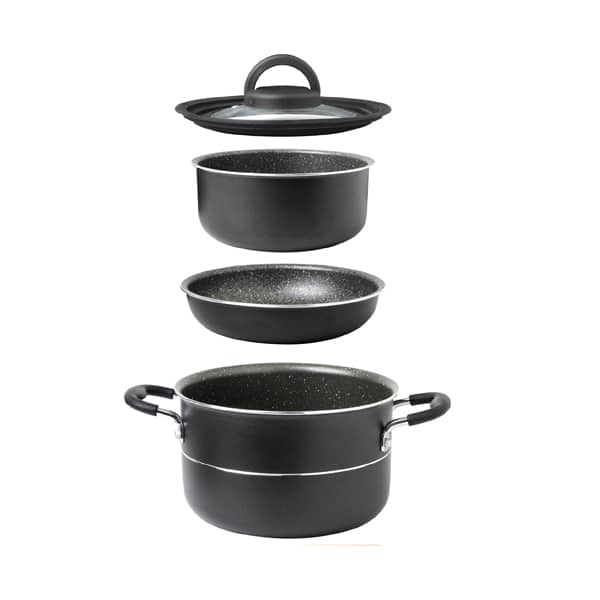 Popote alu XL Pirate NG 22cm 7+1 pièces