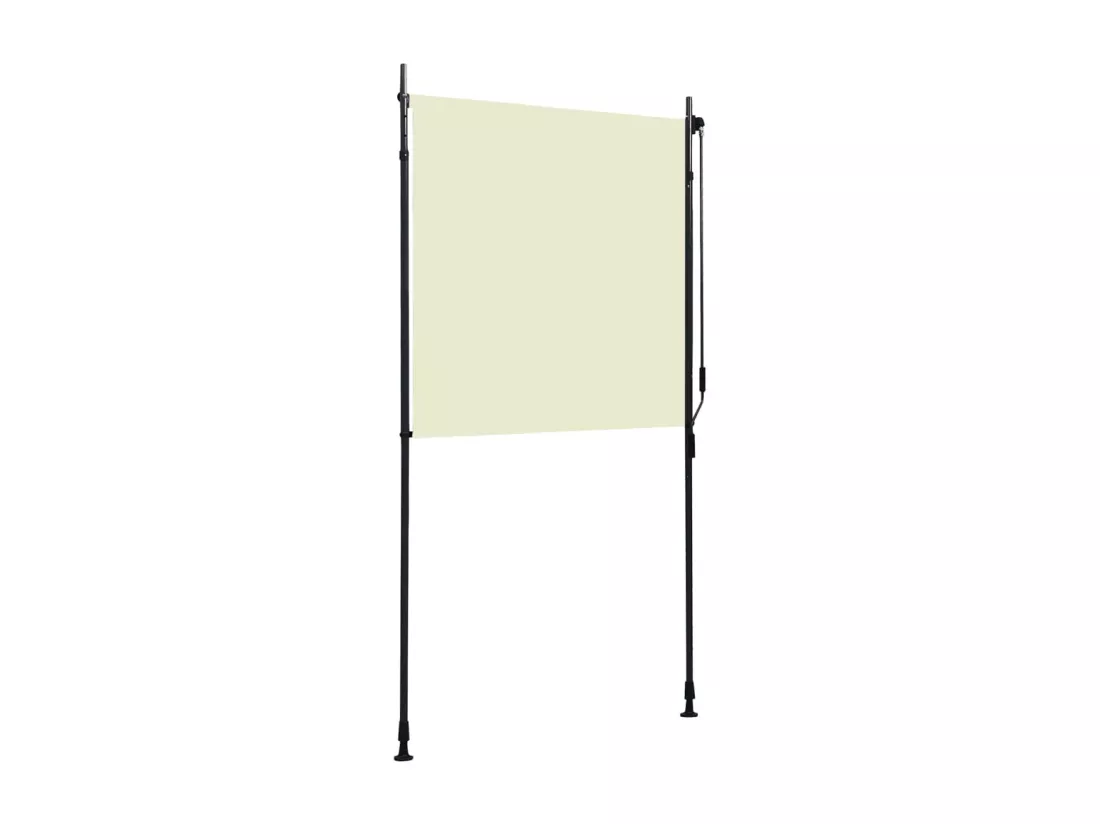 Store roulant d'extérieur 120 x 270 cm Crème