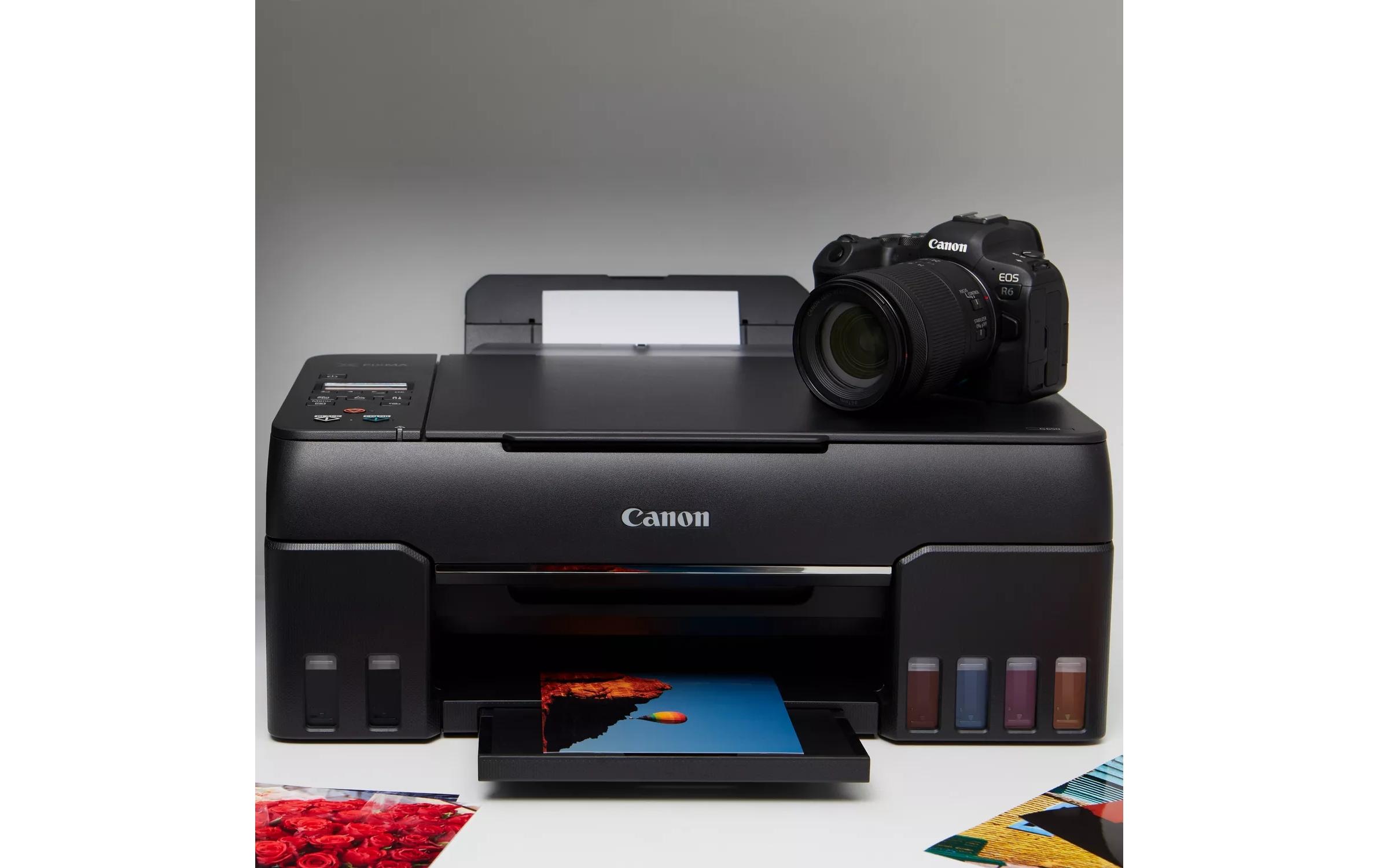 Multifunktionsdrucker PIXMA G650<br>Multifunktions-Fotodrucker mit nachfüllbaren Tintenbehältern