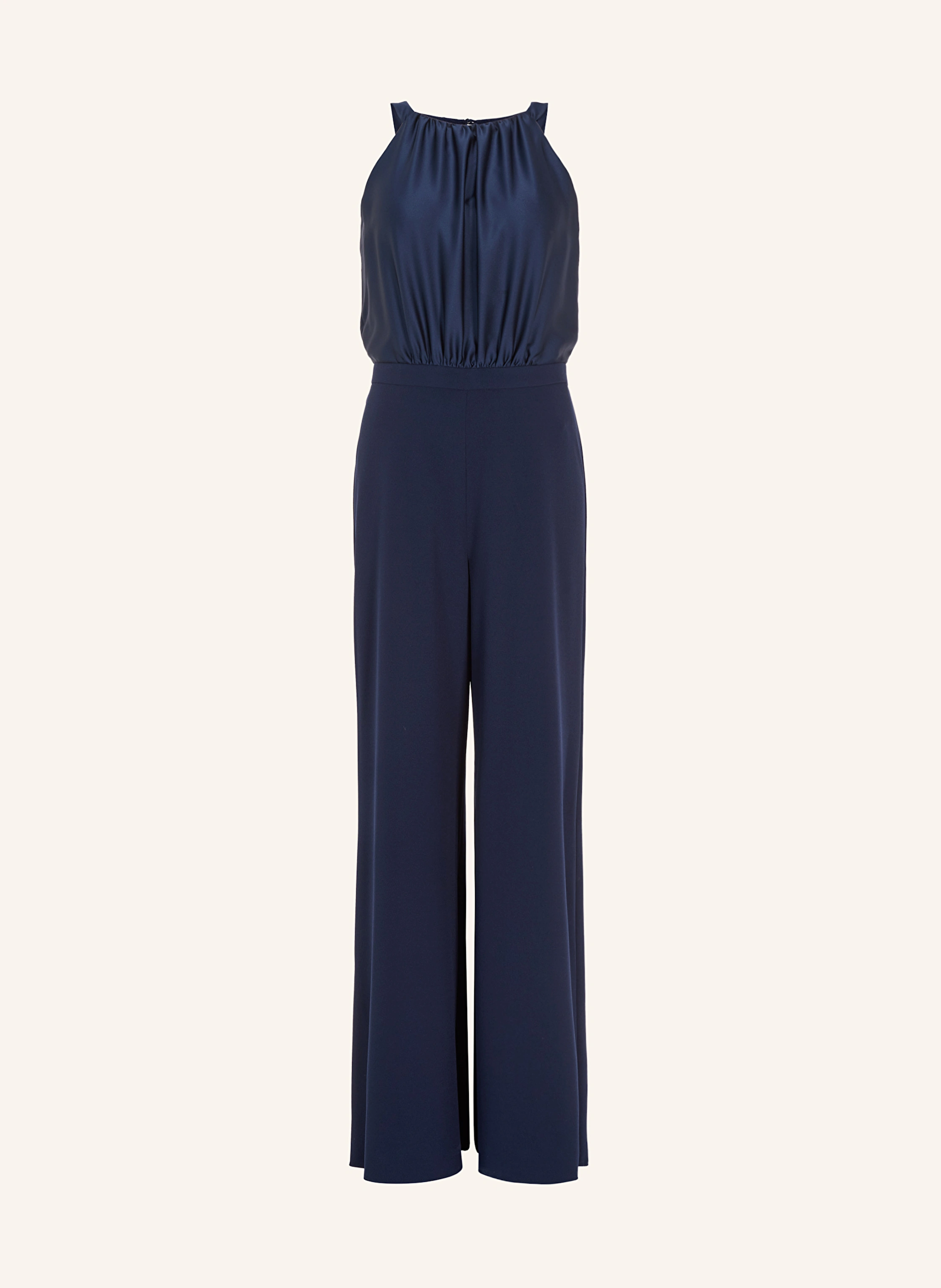 SWING Jumpsuit im Materialmix