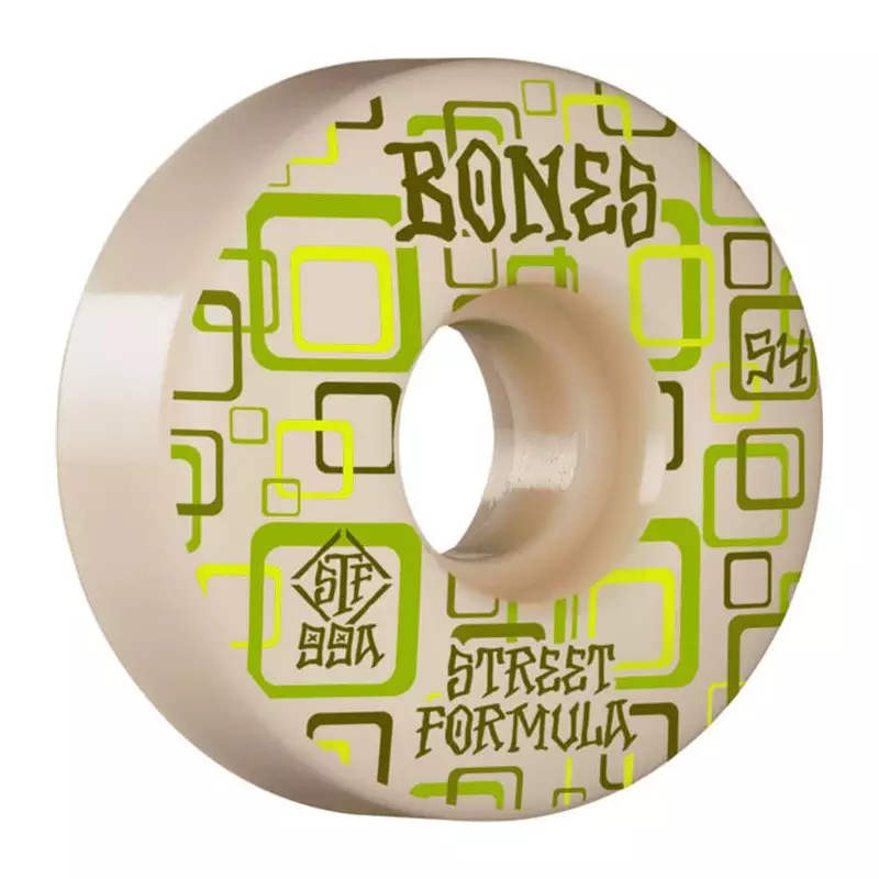 Roues skate BONES (x4) Stf V3 Retros Slims 99A