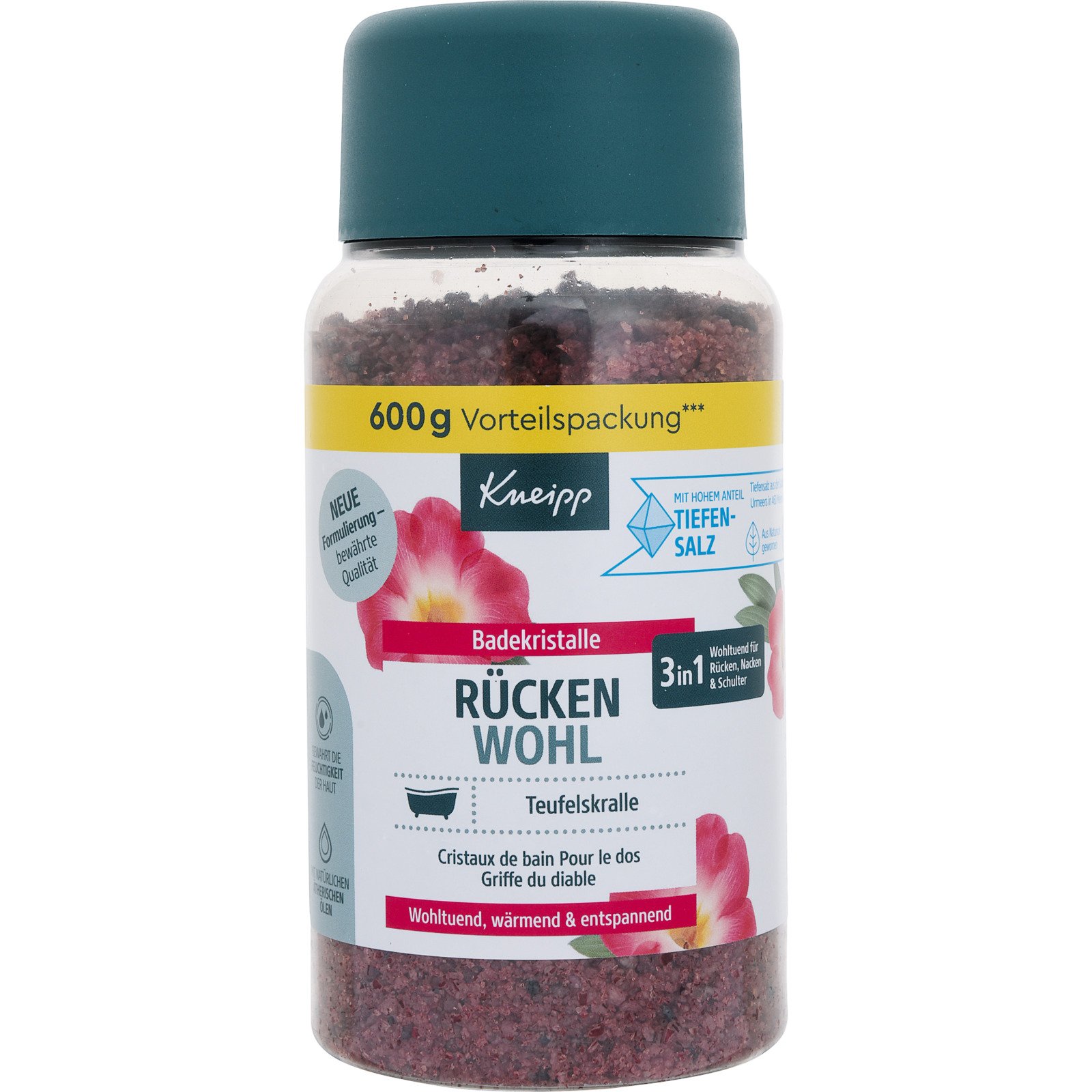 Kneipp Badekristalle Rücken Wohl 600 g
